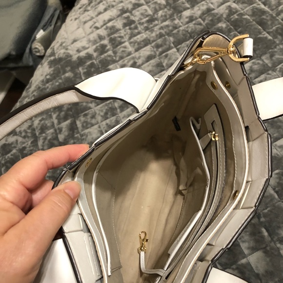 Michael Kors Woven Leather Bag - Picture 12 of 15